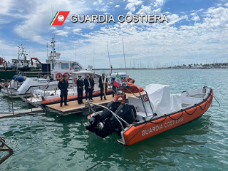 Stagione estiva alle porte, nuovo mezzo nautico per la Capitaneria di San Benedetto